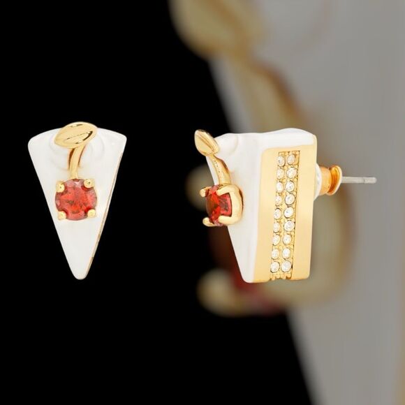Kate Spade NEW earrings - Pastry Shop cake studs - Picture 4 of 6